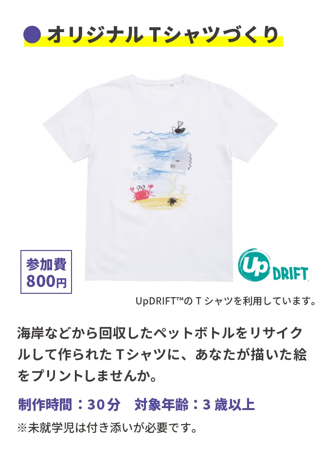 オリジナルTシャツづくり